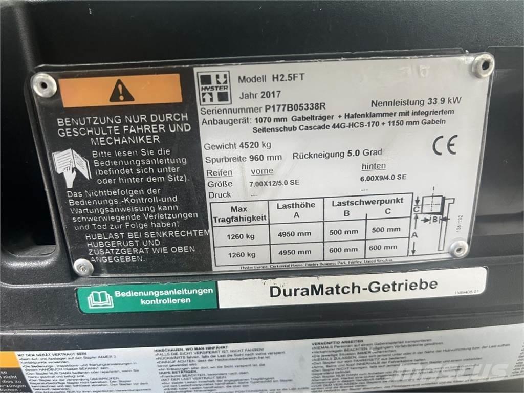 Hyster H2.5FT Dieseltrukit