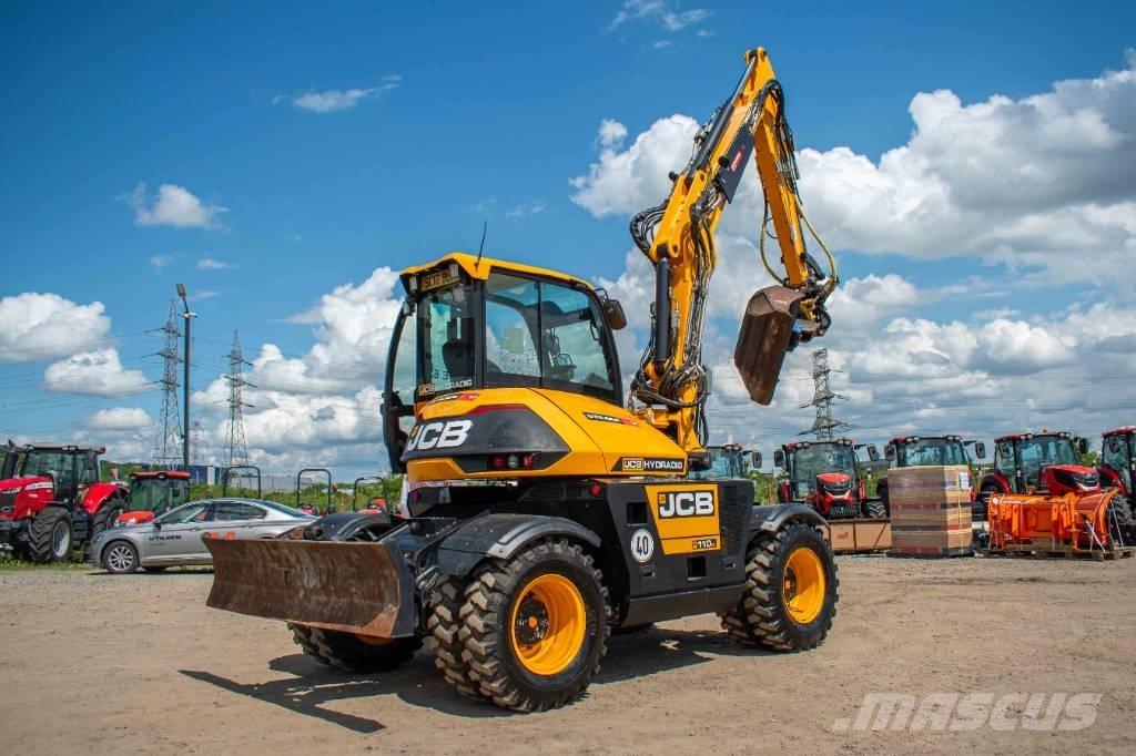 JCB Hydradig 110 W Pyöräkaivukoneet
