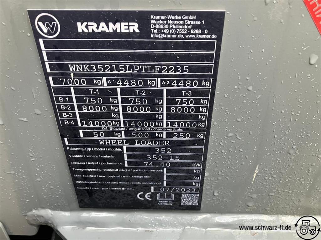 Kramer KL 35.8T Teleskooppipuominostimet