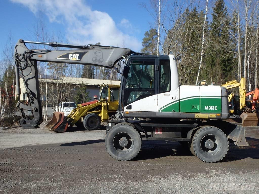 CAT M 313 C 4x4 Pyöräkaivukoneet
