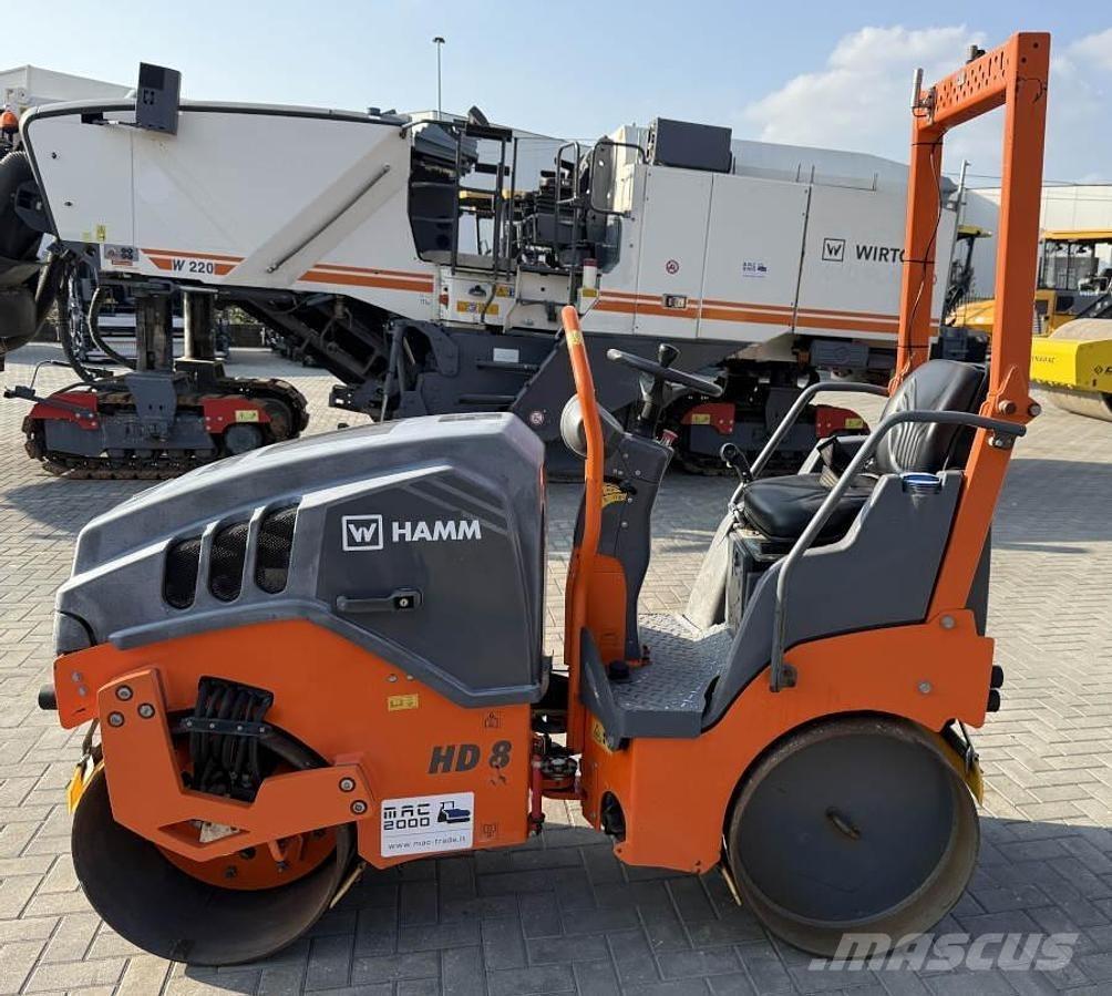 Hamm HD 8 VV Tandemjyrät