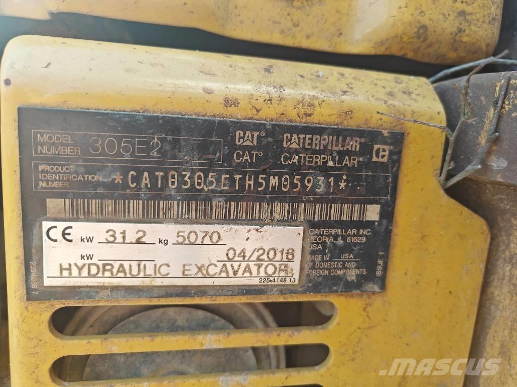 CAT 305E2 Minikaivukoneet < 7t