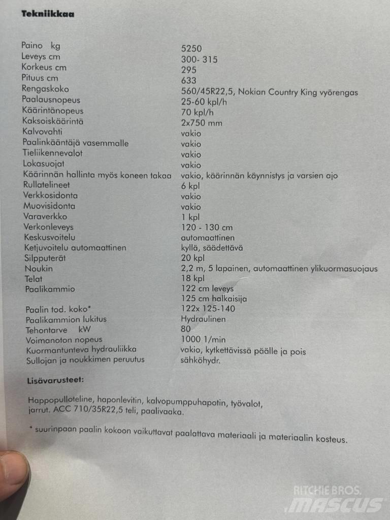 Agronic ACC Pulse M Pyöröpaalaimet