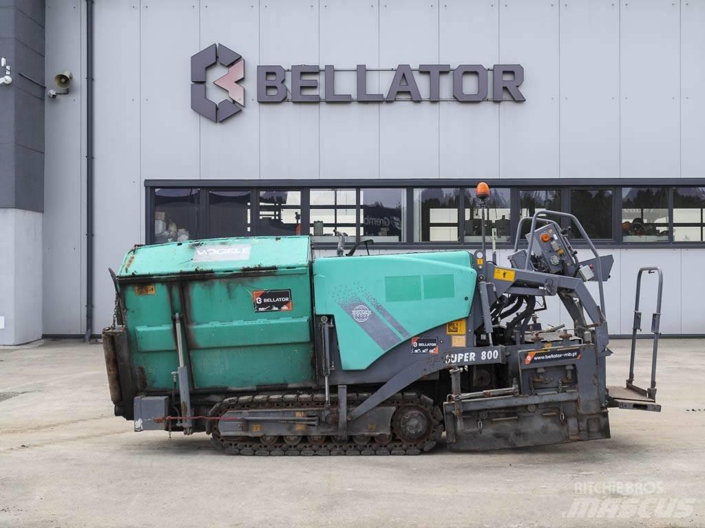 Vögele Super 800 Asfalttikoneet