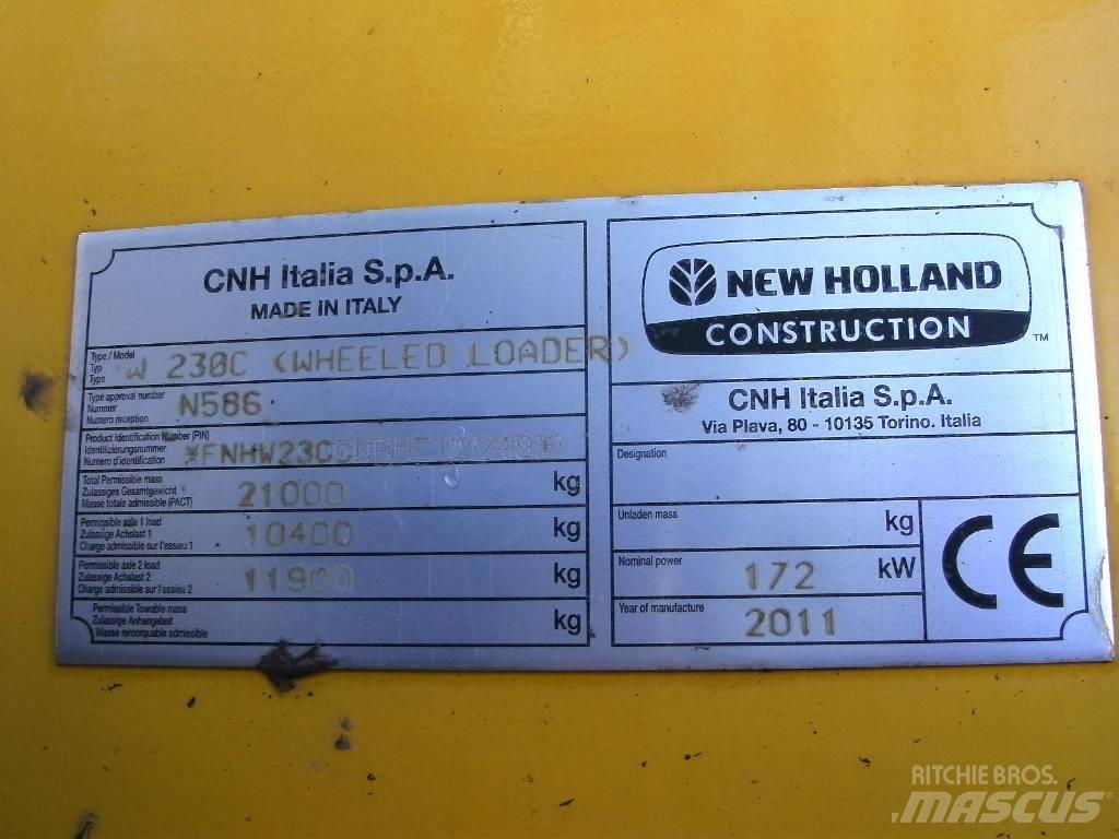 New Holland W 230 C Pyöräkuormaajat