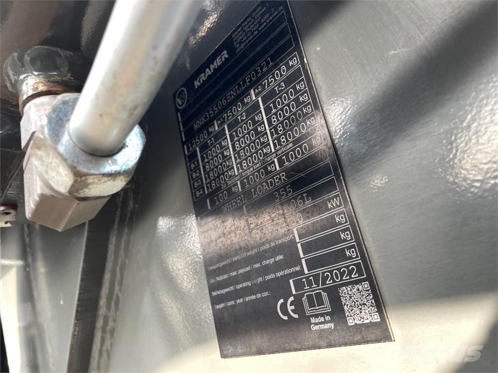 Kramer KL70.8L Pyöräkuormaajat