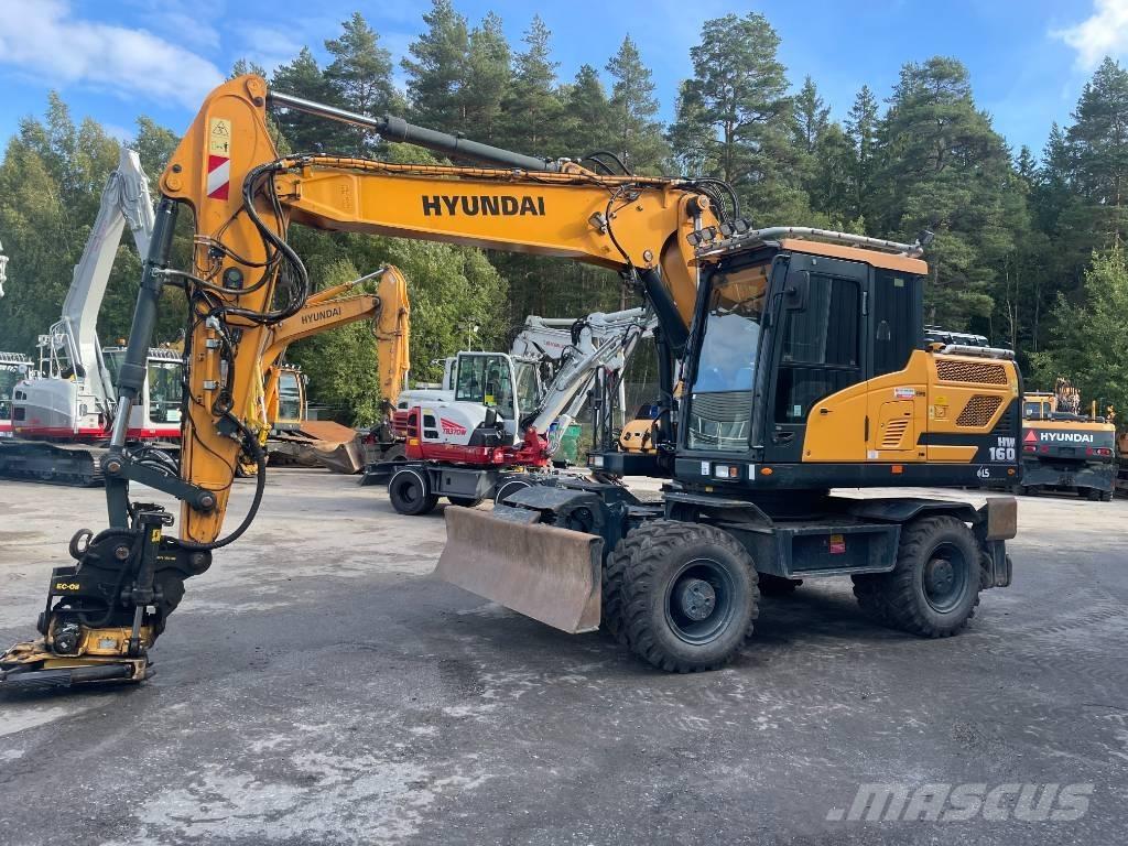 Hyundai HW 160 Pyöräkaivukoneet