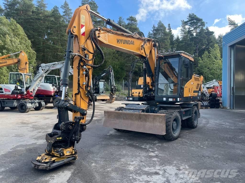 Hyundai HW 160 Pyöräkaivukoneet