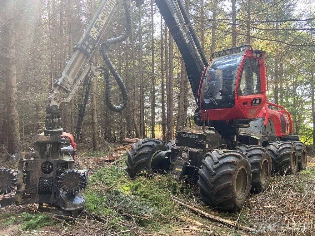 Komatsu 901XC Harvesterit