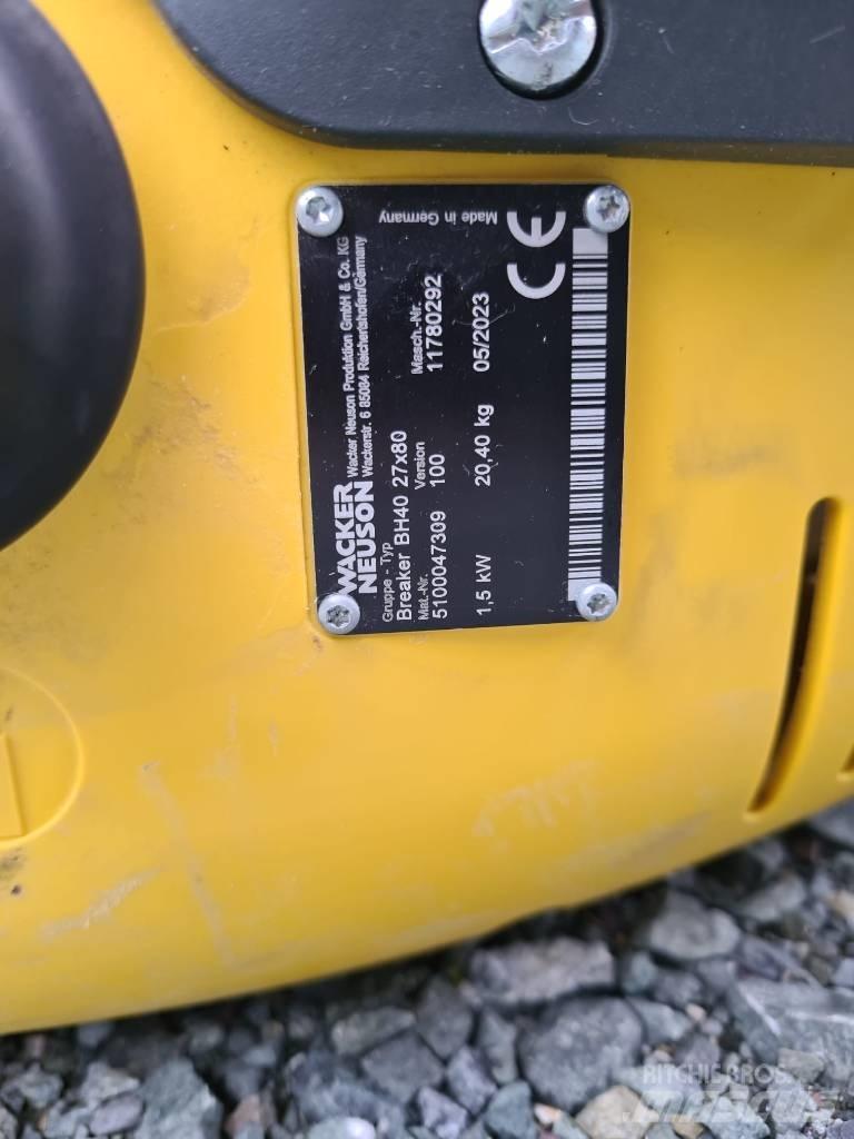 Wacker Neuson BH40 Iskuvasarat