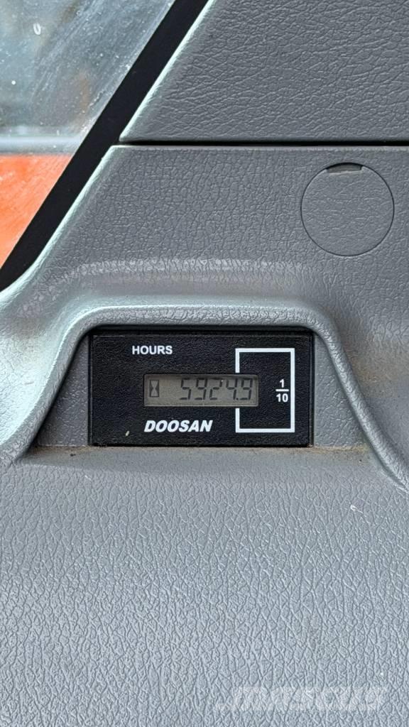 Doosan DX 165 W-5 Pyöräkaivukoneet