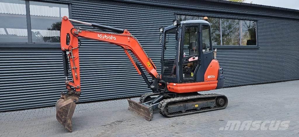 Kubota KX71-3 Minikaivukoneet < 7t
