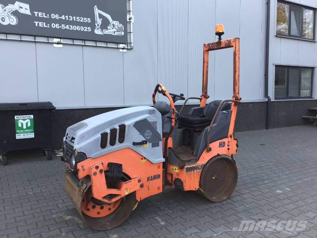 Hamm HD 8 VV Tandemjyrät