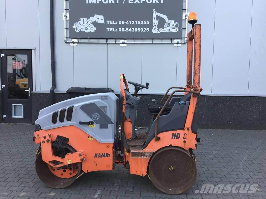 Hamm HD 8 VV Tandemjyrät