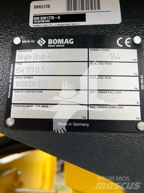 Bomag BW177D-5 Yksivalssijyrät