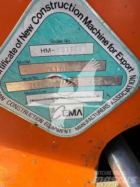 Hitachi ZX17 Minikaivukoneet < 7t