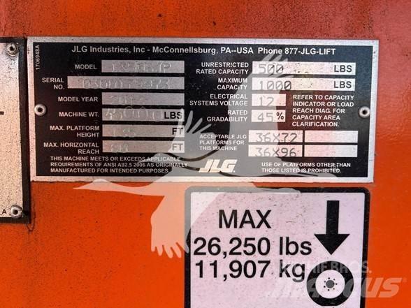 JLG 1350SJP Teleskooppipuominostimet