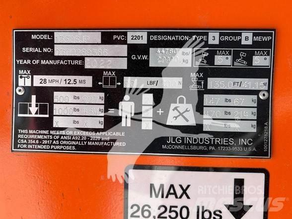 JLG 1350SJP Teleskooppipuominostimet
