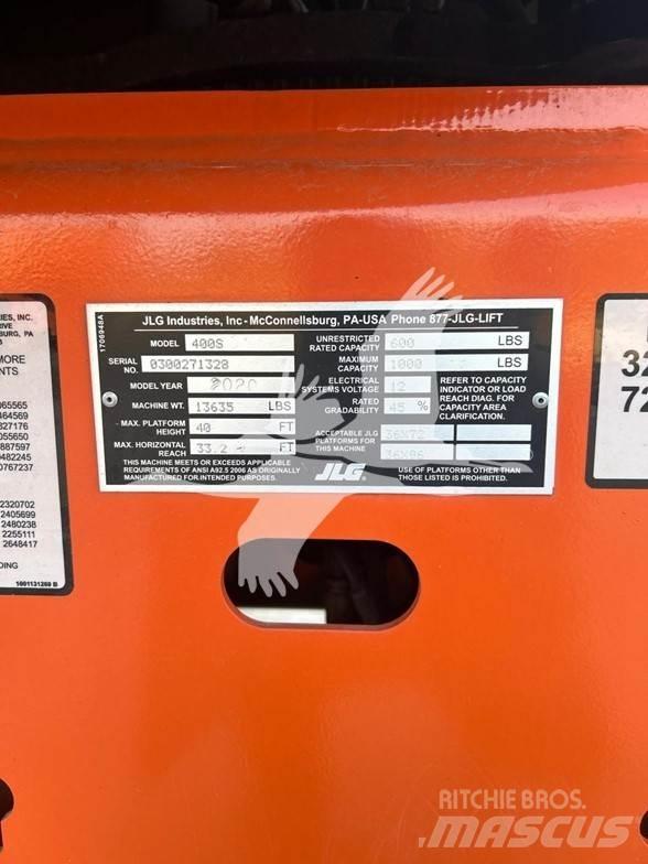 JLG 400S Teleskooppipuominostimet