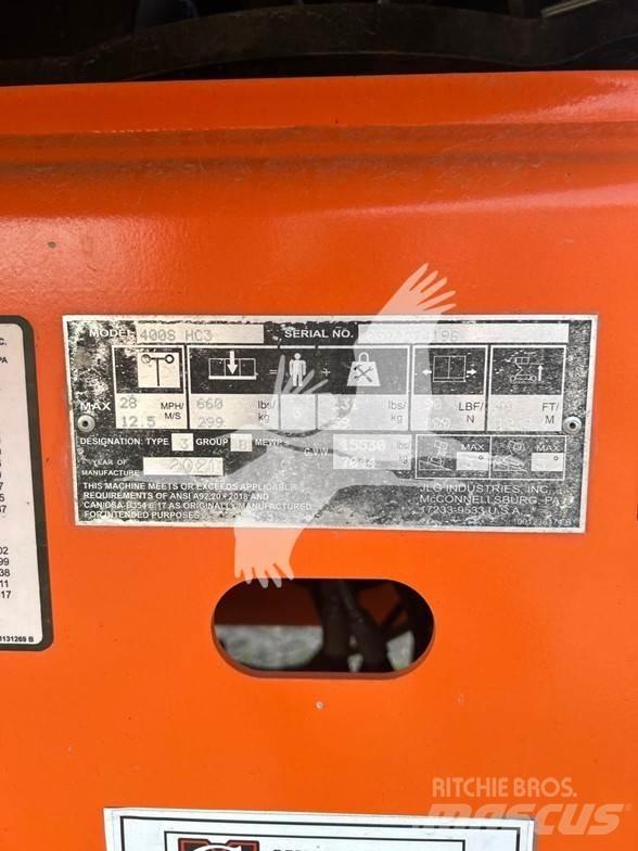 JLG 400S Teleskooppipuominostimet