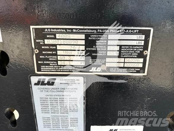 JLG 400S Teleskooppipuominostimet
