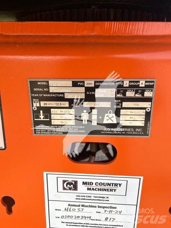 JLG 460SJ Teleskooppipuominostimet