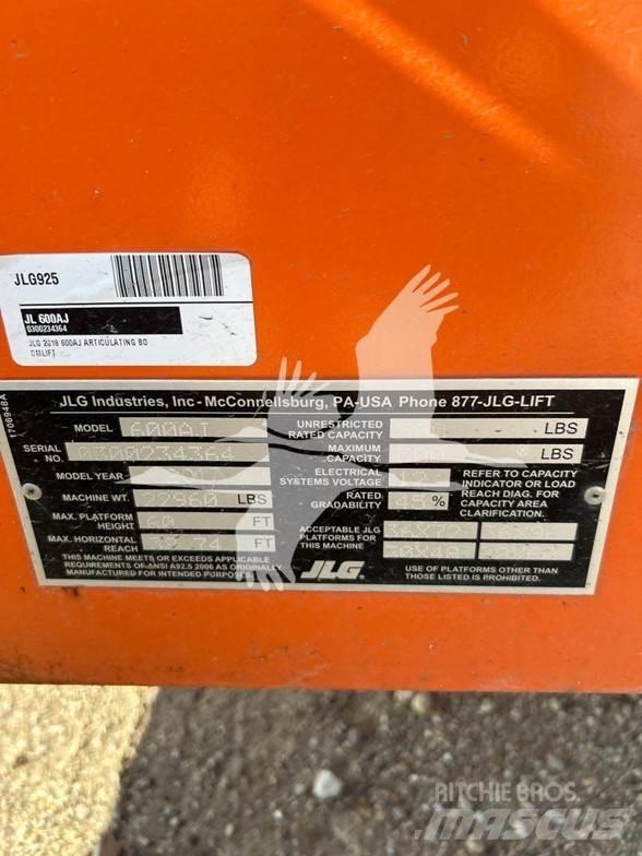 JLG 600AJ Kuukulkijat