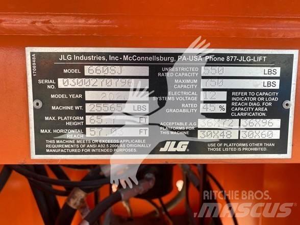 JLG 660SJ Teleskooppipuominostimet