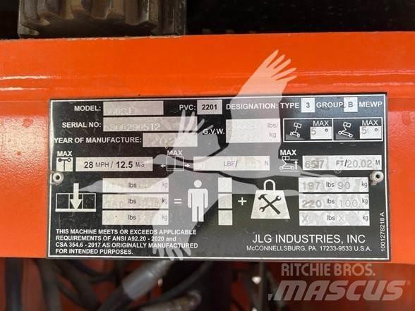 JLG 660SJ Teleskooppipuominostimet