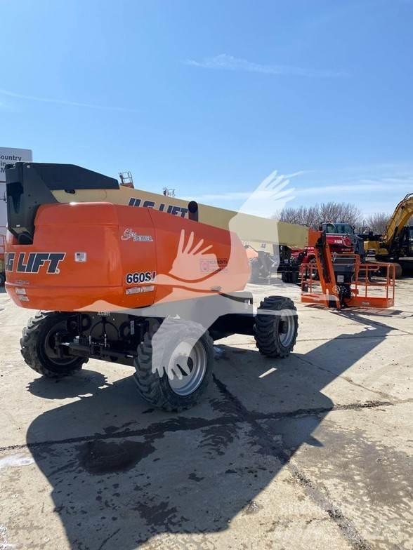JLG 660SJ Teleskooppipuominostimet