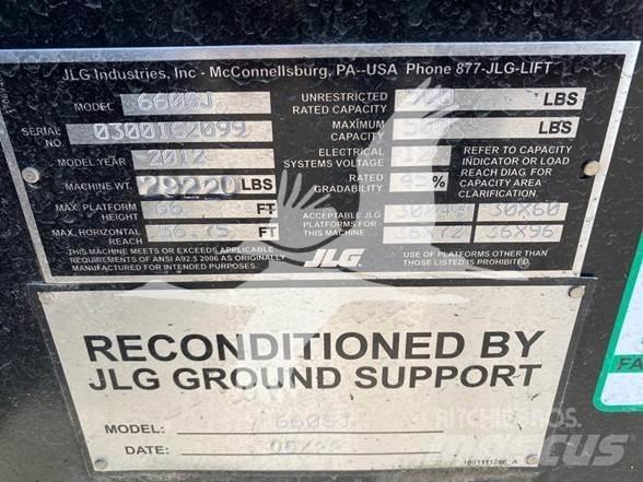 JLG 660SJ Teleskooppipuominostimet