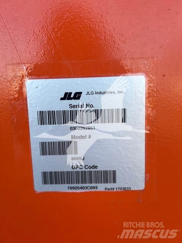 JLG 860SJ Teleskooppipuominostimet