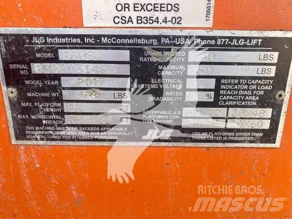 JLG 860SJ Teleskooppipuominostimet