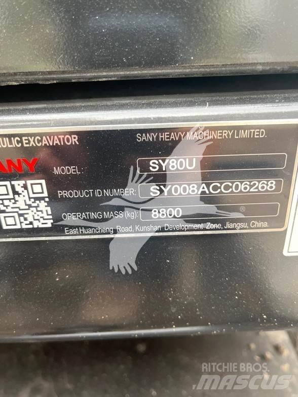 Sany SY80U Telakaivukoneet