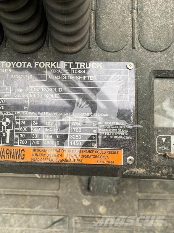 Toyota 8FGU25 Dieseltrukit