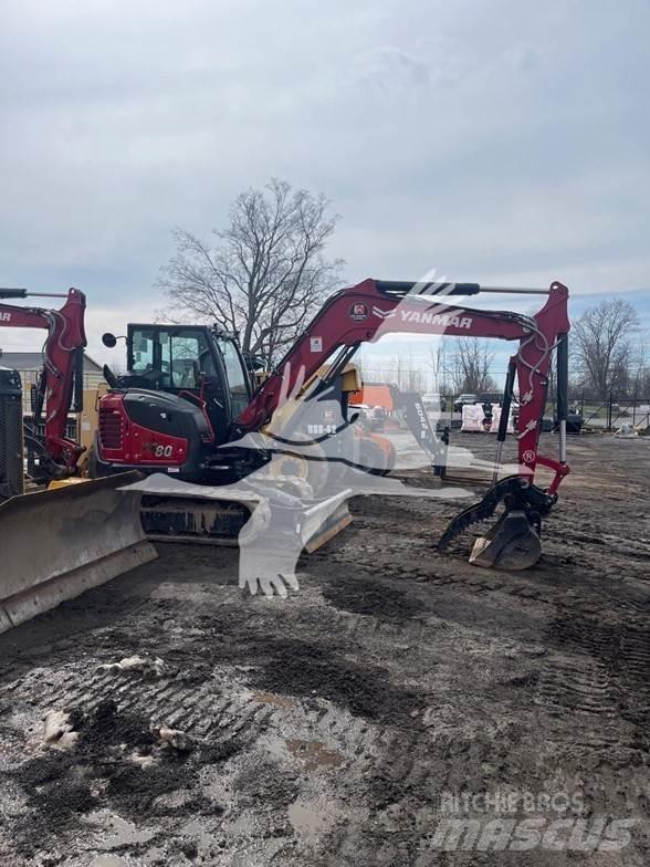 Yanmar VIO80 Telakaivukoneet