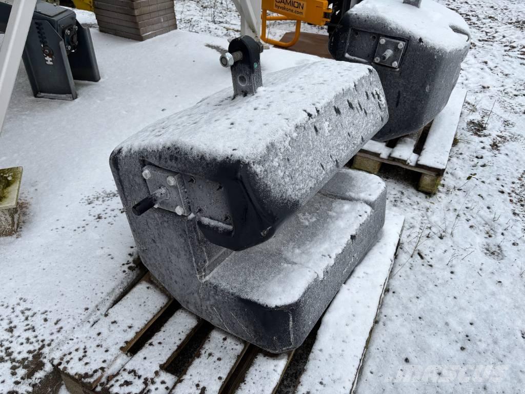 Lisäpaino 1000kg Etupainot