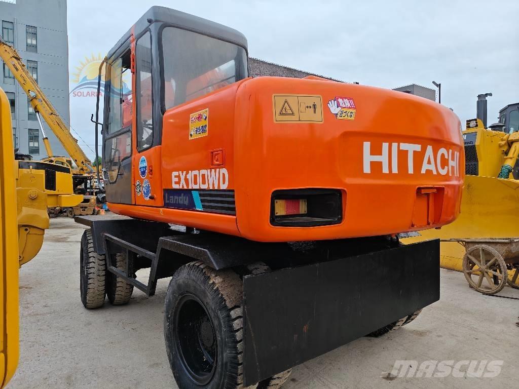 Hitachi EX 100 W D Pyöräkaivukoneet