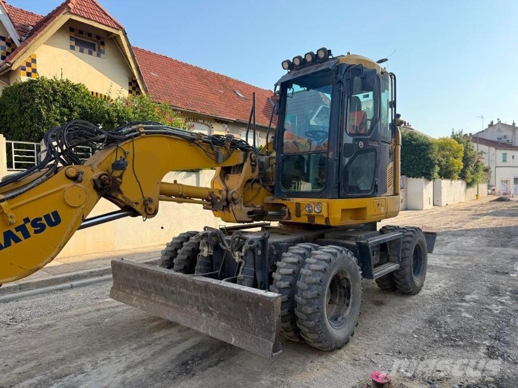 Komatsu PW 118 Pyöräkaivukoneet