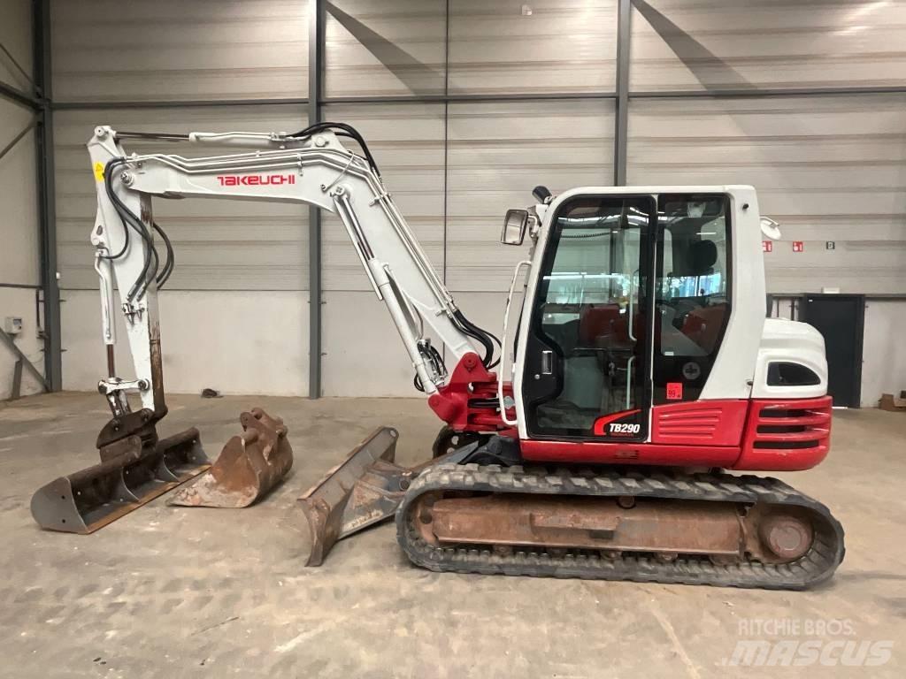 Takeuchi TB 290 Midikaivukoneet 7t - 12t