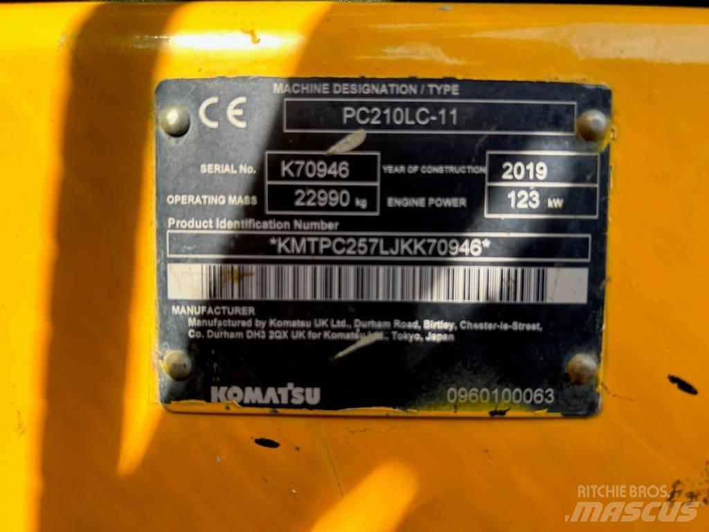 Komatsu PC 210 LC-11 Telakaivukoneet