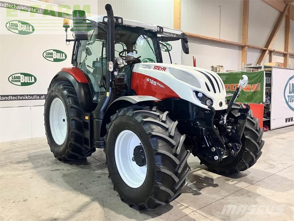 Steyr 4125 profi Traktorit