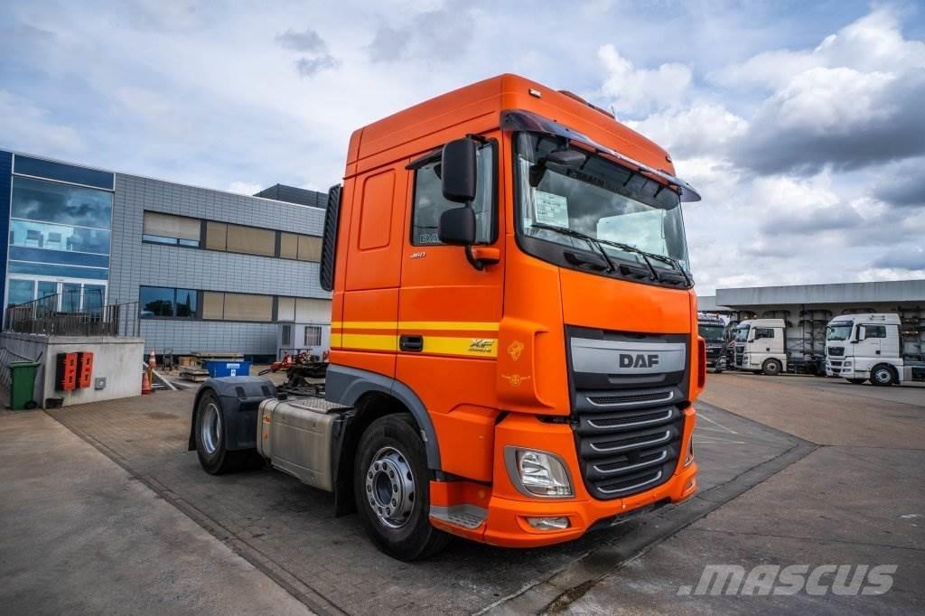 DAF XF 460 + KIPHYDR. Vetopöytäautot