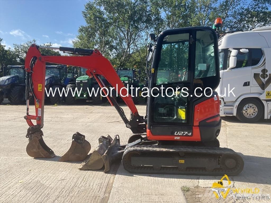 Kubota U 27-4 Minikaivukoneet < 7t