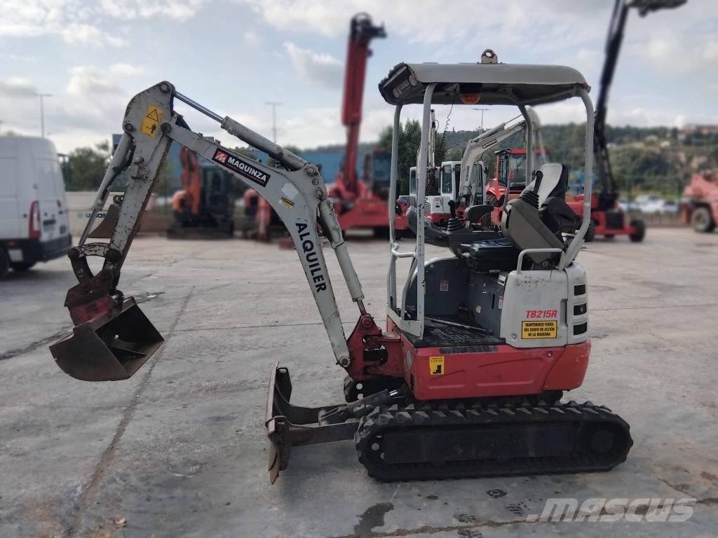 Takeuchi TB 215 R Minikaivukoneet < 7t