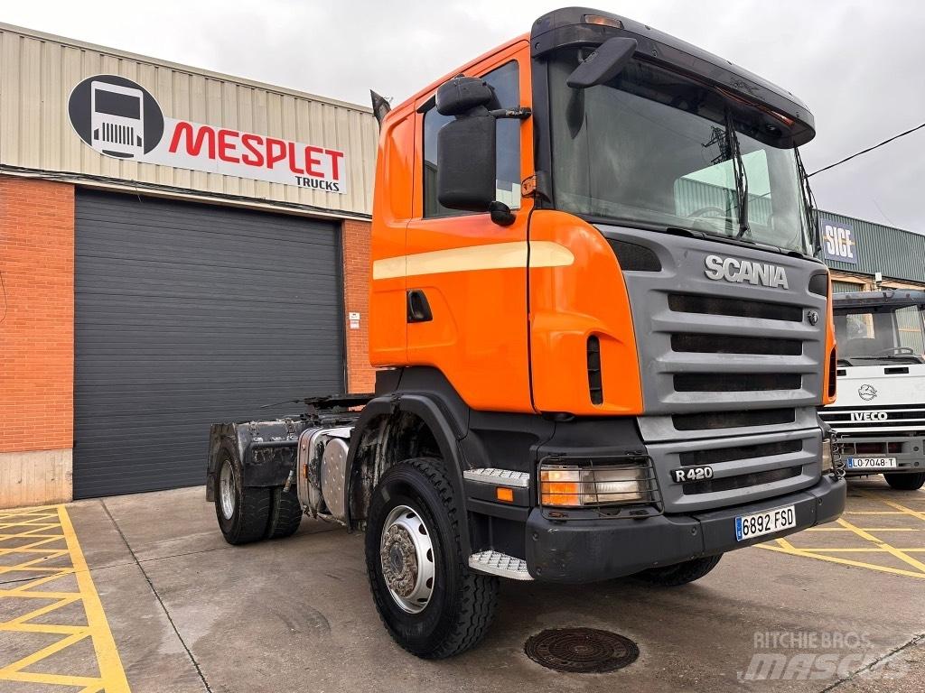 Scania R420 Vetopöytäautot