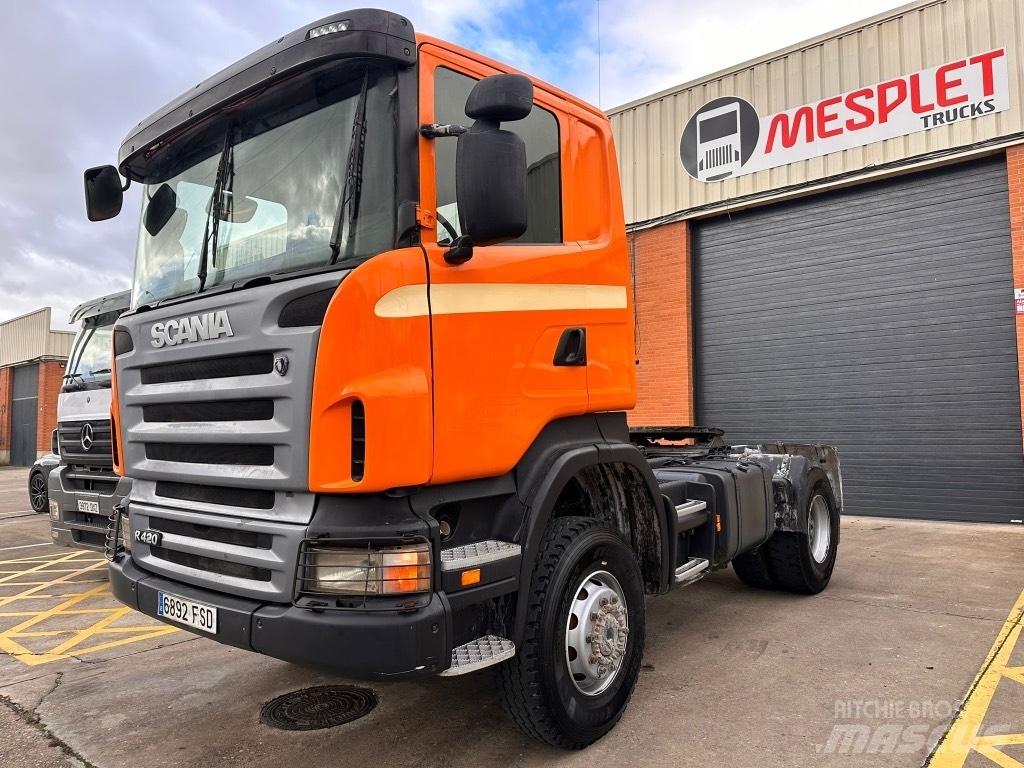 Scania R420 Vetopöytäautot