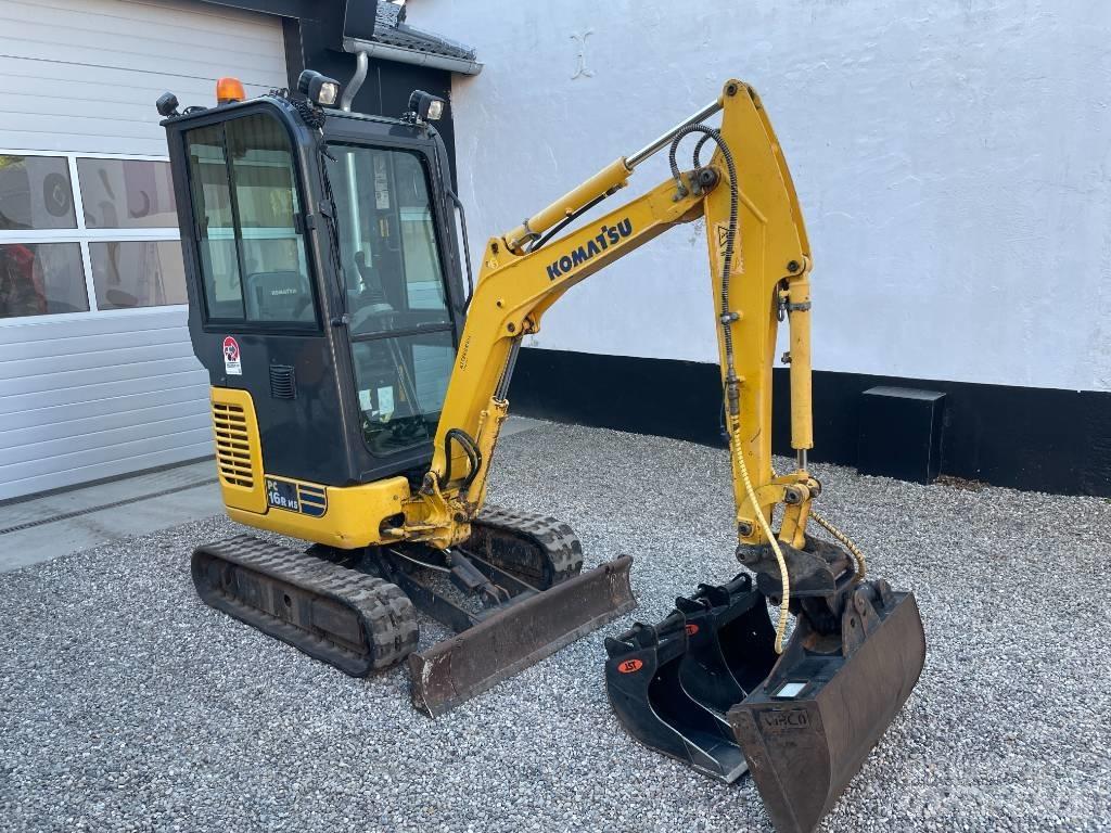 Komatsu PC 16 R-3HS Minikaivukoneet < 7t