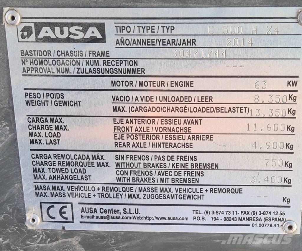 Ausa C 500 H X4 Maastotrukit