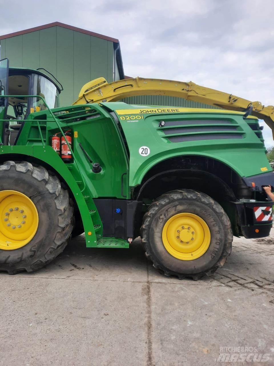 John Deere 8200 i Ajosilppurit
